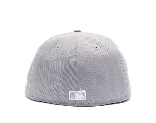 Kšiltovka New Era 59FIFTY MLB Basic Los Angeles Dodgers - Graphite / White