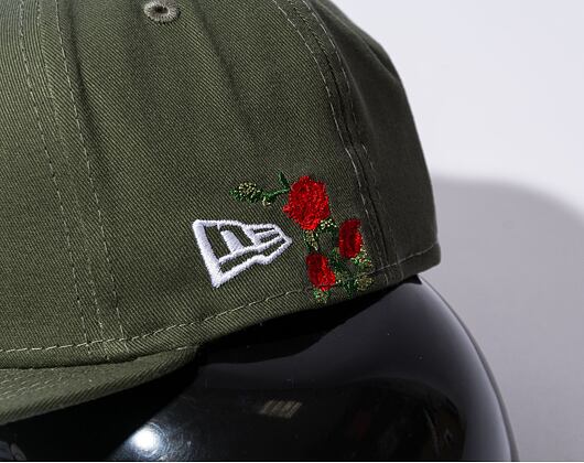 Kšiltovka New Era 9FIFTY MLB Flower Los Angeles Dodgers New Olive