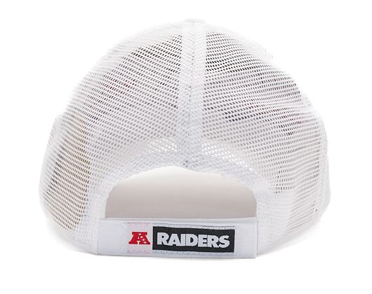 Kšiltovka New Era 9FORTY Trucker NFL Home Field Las Vegas Raiders Optic White