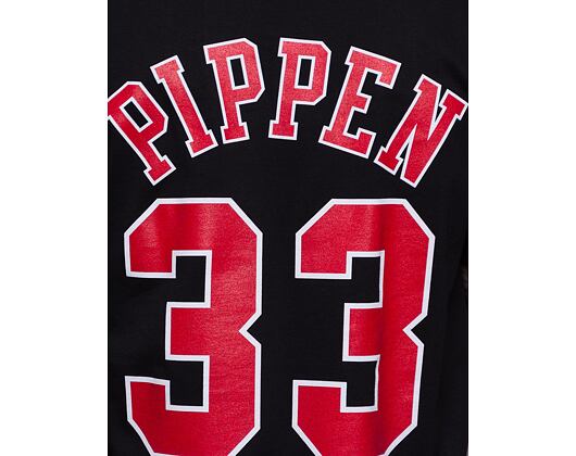 Triko Mitchell & Ness NBA N&N Tee Chicago Bulls Black