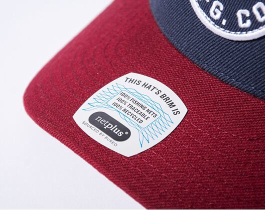 Kšiltovka Brixton Crest C MP Snapback Washed Navy / Island Berry