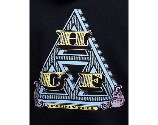 Mikina HUF Paid In Full Hoodie Black