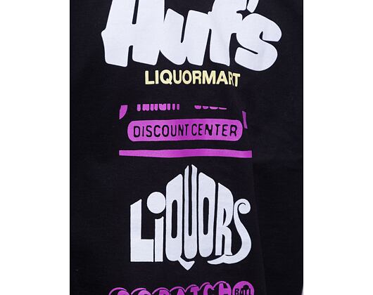 Triko HUF Liquormart T-Shirt Black