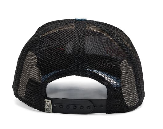 Kšiltovka Von Dutch Trucker Boston Blue/Black