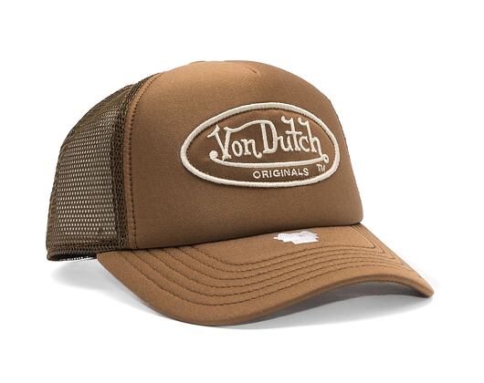 Kšiltovka Von Dutch Trucker Tampa Foam Brown/Brown