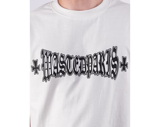 Triko Wasted Paris T-Shirt London Cross Off-White