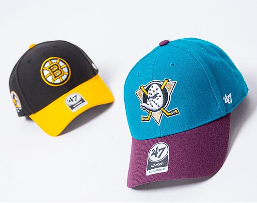 Kšiltovka '47 Brand NHL Anaheim Ducks Sure Shot TT Snapback MVP Dark Teal