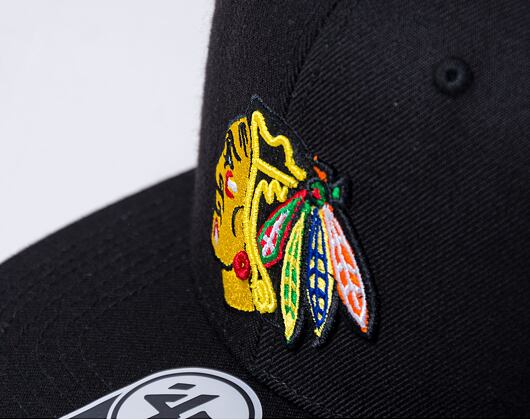 Kšiltovka '47 Brand NHL Chicago Blackhawks No Shot CAPTAIN Black