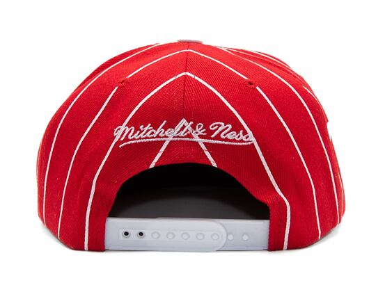 Kšiltovka Mitchell & Ness NHL TEAM PIN SNAPBACK RED WINGS Red