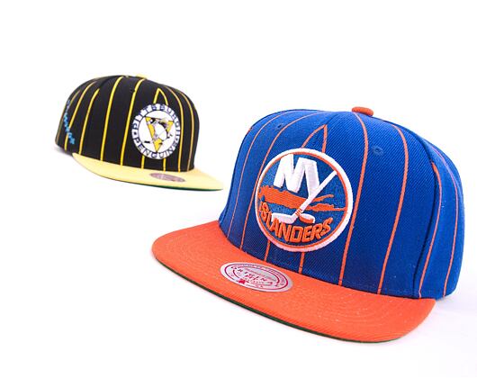 Kšiltovka Mitchell & Ness NHL TEAM PIN SNAPBACK ISLANDERS Blue