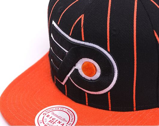 Kšiltovka Mitchell & Ness NHL TEAM PIN SNAPBACK FLYERS Black