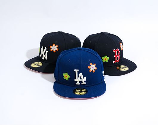 Kšiltovka New Era 59FIFTY MLB Floral Los Angeles Dodgers Navy