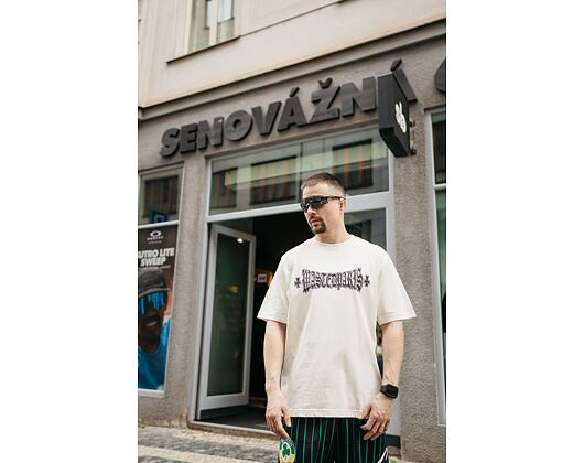 Triko Wasted Paris T-Shirt London Cross Off-White