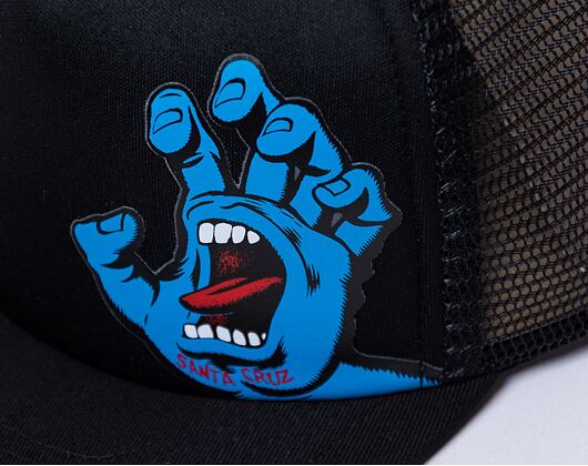 Dětská Kšiltovka Santa Cruz YOUTH Screaming Hand Cap Black