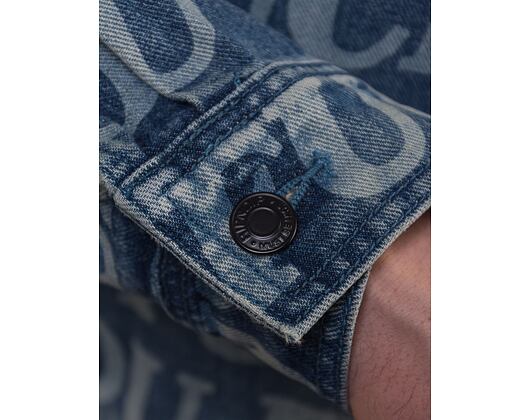 Bunda RIP N DIP Fuckin Fuck Denim Jacket Medium Wash