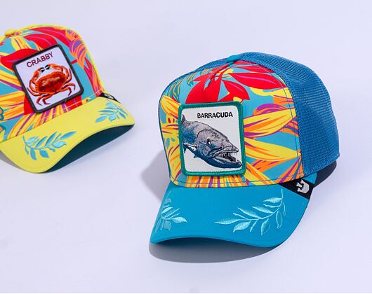 Kšiltovka Goorin - Ooh Barracuda Trucker - Blue