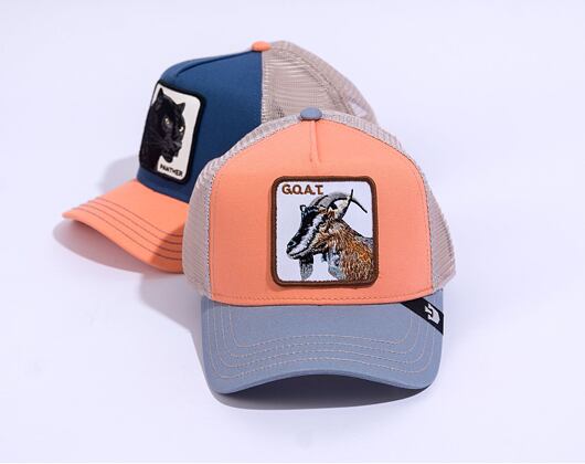 Kšiltovka Goorin - The GOAT Trucker - Orange