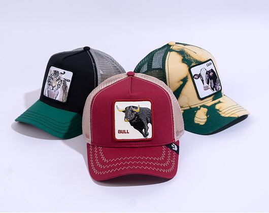 Kšiltovka Goorin - The Bull Trucker - Red