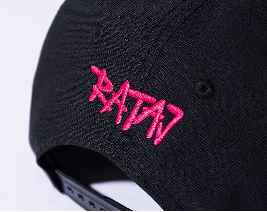 Kšiltovka RATAJ Hey Mickey Black / Purple Snapback