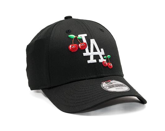 Dětská Kšiltovka New Era 9FORTY Kids MLB Fruit Icon Los Angeles Dodgers Black / White