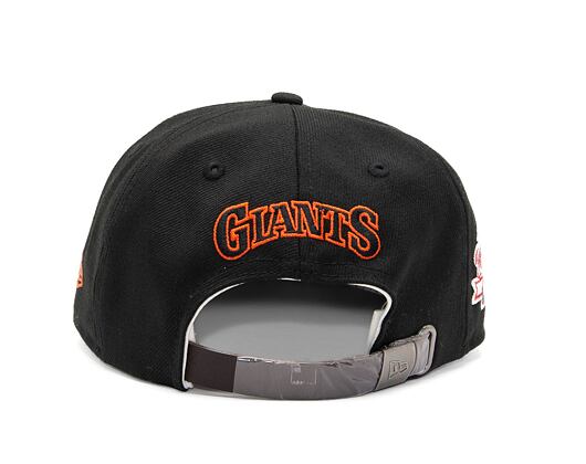 Kšiltovka New Era 9FIFTY MLB Coops Side Patch Retro Crown San Francisco Giants Black / Orange