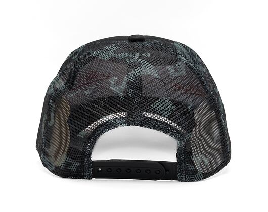 Kšiltovka Wasted Paris Trucker Hyde - Black/Charcoal