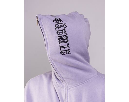 Mikina Wasted Paris Full Zip Streak - Storm Lilac