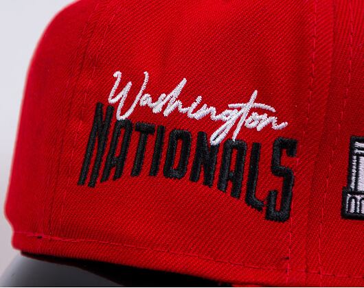Kšiltovka Adam Wave New Era 59FIFTY MLB Authentic Performance Washington Nationals Fitted Team Color