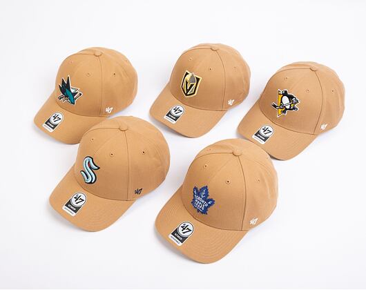 Kšiltovka '47 Brand NHL Pittsburgh Penguins Snapback '47 MVP Camel