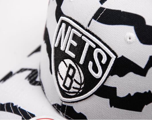 Kšiltovka Mitchell & Ness NBA Krookz Pro Snapback Brooklyn Nets White / Black