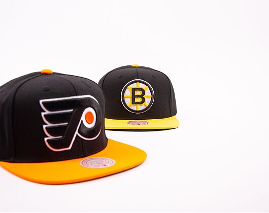 Kšiltovka Mitchell & Ness NHL Team 2 Tone 2.0 Snapback Philadelphia Flyers Black / Orange