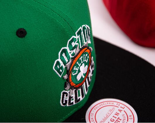 Kšiltovka Mitchell & Ness NBA Breakthrough Snapback Boston Celtics Green