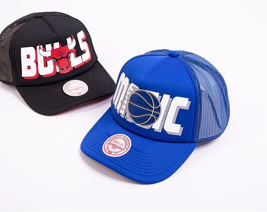 Kšiltovka Mitchell & Ness NBA Billboard Trucker Snapback Hwc Orlando Magic Blue