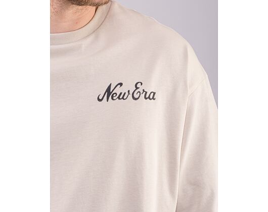 Triko New Era Character Graphic Oversized Tee Branded Stone / Black