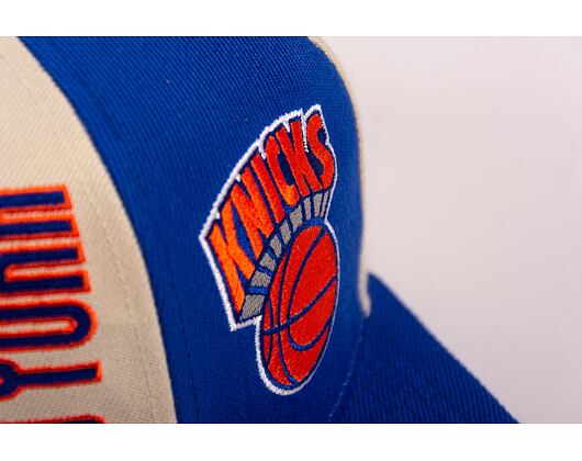 Kšiltovka Mitchell & Ness NBA Pop Panel Snapback Hwc New York Knicks Off White / Navy