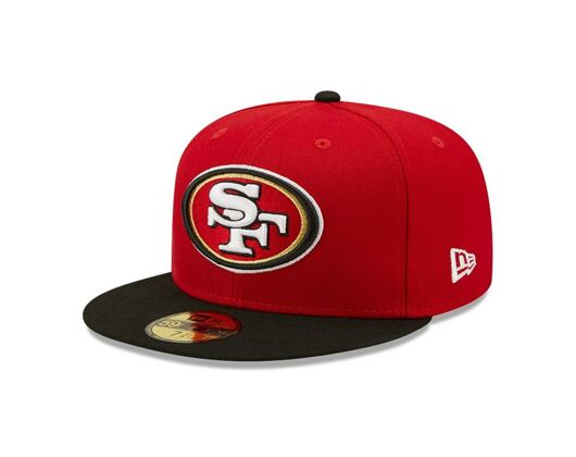 Kšiltovka New Era 59FIFTY NFL Side Patch San Francisco 49ers Scarlet