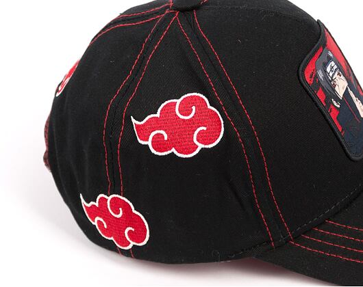 Kšiltovka Capslab - Trucker Naruto - Itachi Clouds - Black