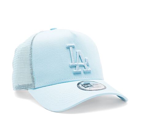 Kšiltovka New Era 9FORTY A-Frame Trucker MLB Tonal Mesh Los Angeles Dodgers Pastel Blue