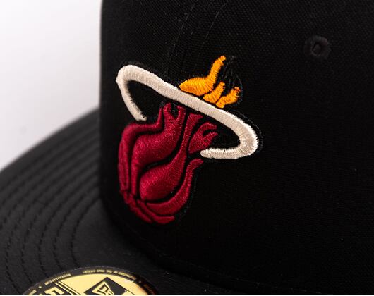 Kšiltovka New Era 59FIFTY Tone Down Team Miami Heat Fitted Team Color/Black