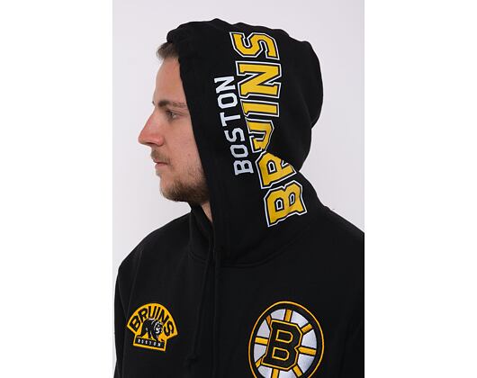 Mikina Mitchell & Ness NHL City Collection Fleece Hoody Bruins Black