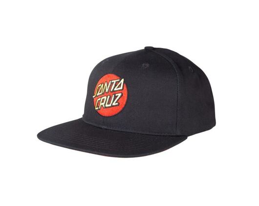 Kšiltovka Santa Cruz Classic Dot Snapback Black / Red Underbrim
