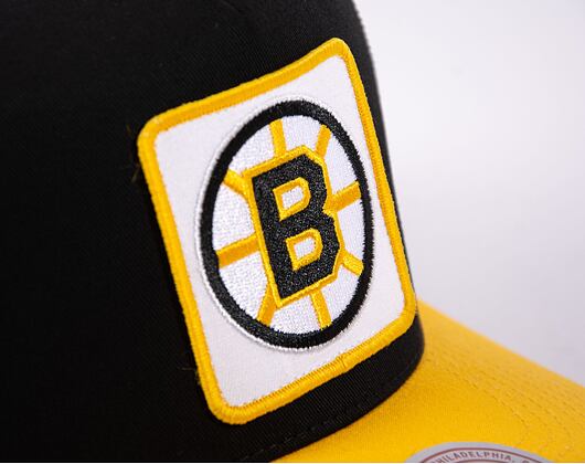 Kšiltovka Mitchell & Ness Nhl Truck It Trucker Vntg Bruins Black