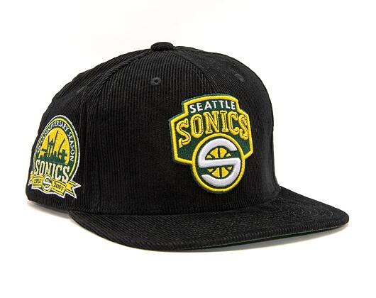 Kšiltovka Mitchell & Ness Nba Black Cord Snapback Hwc Supersonics Black