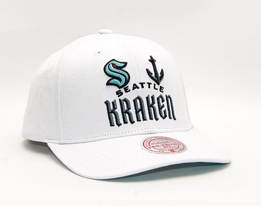 Kšiltovka Mitchell & Ness NHL All In Pro Snapback Kraken White