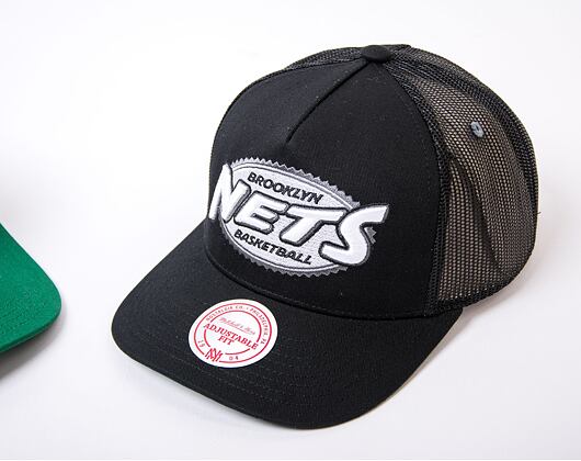 Kšiltovka Mitchell & Ness NBA Team Seal Trucker Nets Black