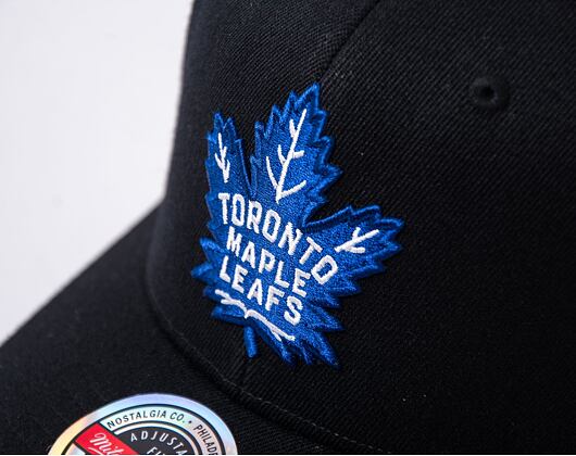 Kšiltovka Mitchell & Ness NHL Team Logo Hc Cr Snapback Maple Leafs Black