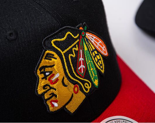 Kšiltovka Mitchell & Ness NHL Team 2 Tone Cr Blackhawks Black