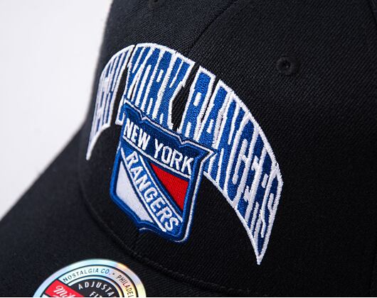 Kšiltovka Mitchell & Ness NHL Letterman Type Classic Red Rangers Black