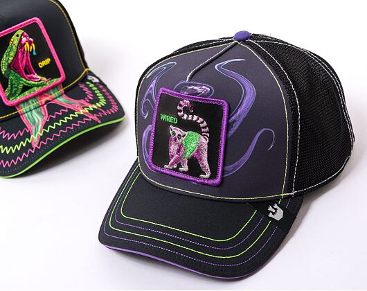 Kšiltovka Goorin - 'Drip Pack' - Www.iiired - Black / Purple