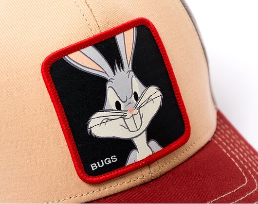 Kšiltovka Capslab Looney Tunes - Bugs Bunny v.7 Beige / Grey